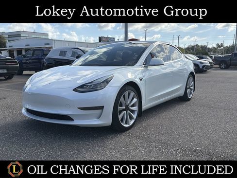 Used 2020 Tesla Model 3 Long Range AWD/4WD image 1
