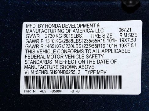 Used 2022 Honda Odyssey Elite image 38