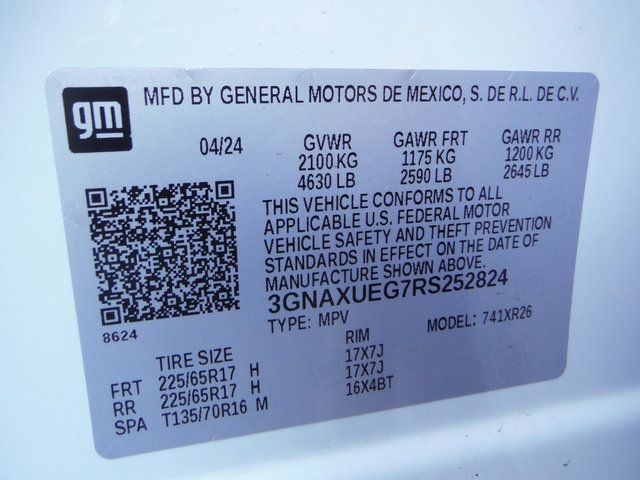 Used 2024 Chevrolet Equinox LT AWD/4WD image 44
