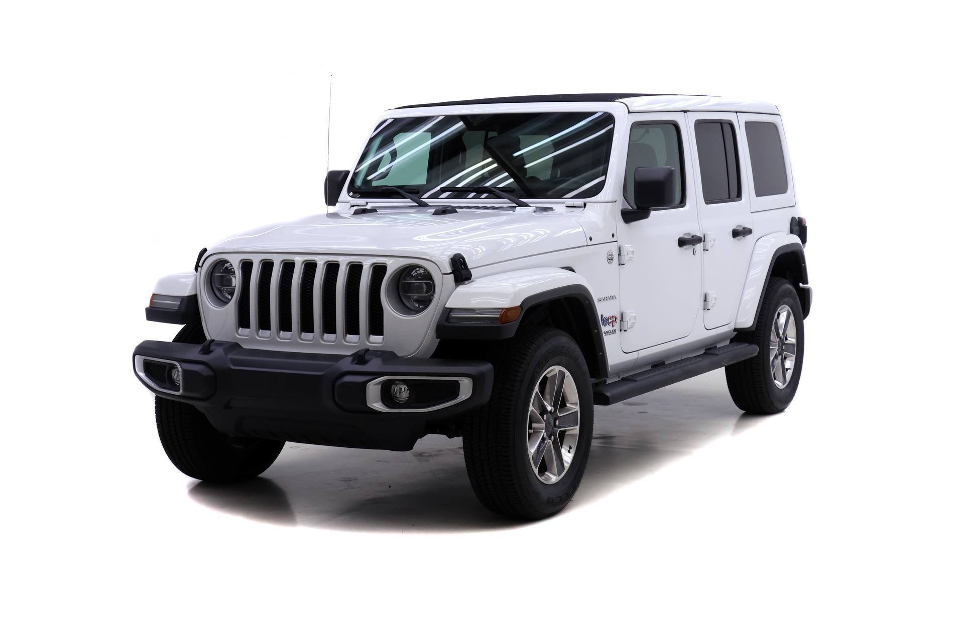 Used 2021 Jeep Wrangler Unlimited Sahara w/ LED Lighting Group AWD/4WD image 1