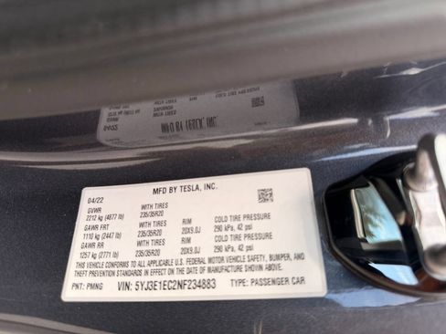 Used 2022 Tesla Model 3 Performance AWD/4WD image 36