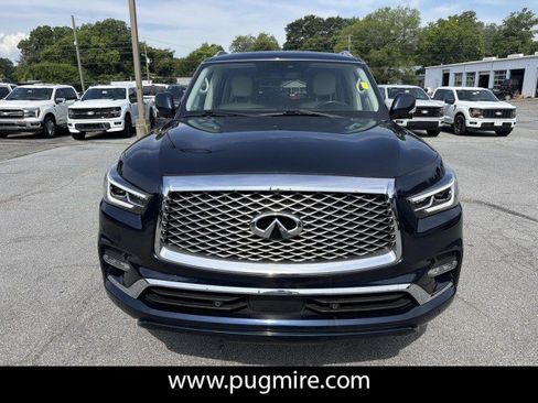 Used 2021 INFINITI QX80 Luxe w/ Cargo Package RWD image 2