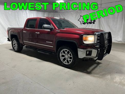 Used 2014 GMC Sierra 1500 SLT w/ SLT Crew Cab Value Package AWD/4WD image 1