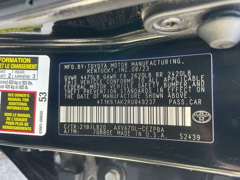 Used 2024 Toyota Camry XSE image 10