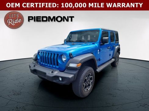 Used 2021 Jeep Wrangler Unlimited Sport AWD/4WD image 1