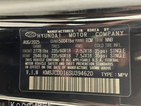 Used 2025 Hyundai Tucson SEL AWD/4WD image 27