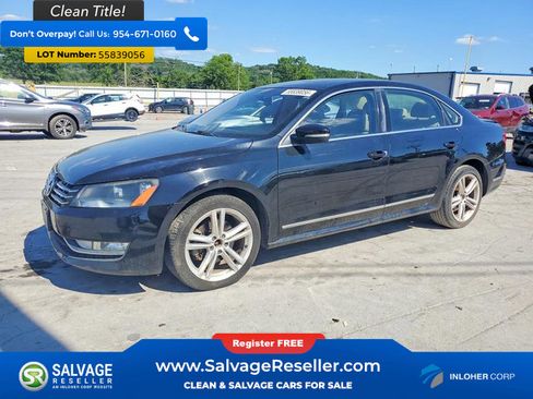Used 2013 Volkswagen Passat TDI SEL Premium FWD image 1