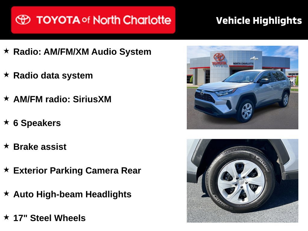 Used 2025 Toyota RAV4 LE FWD image 4