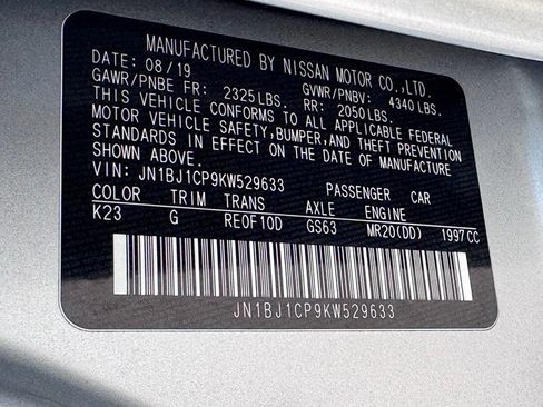 Used 2019 Nissan Rogue Sport S FWD image 39