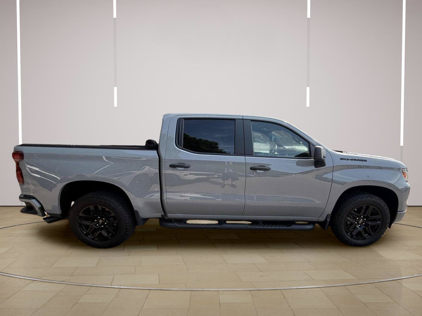 Used 2024 Chevrolet Silverado 1500 Custom w/ Turbomax Blackout Package RWD image 7