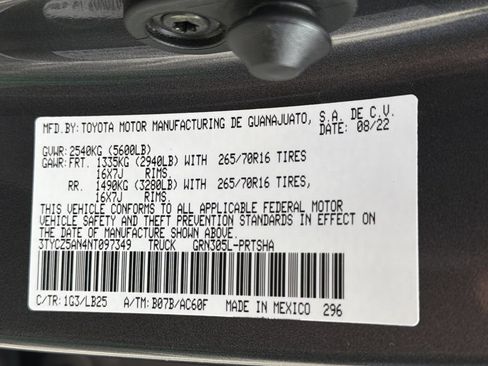 Used 2022 Toyota Tacoma TRD Pro AWD/4WD image 37