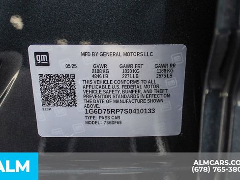 Used 2025 Cadillac CT4 V Blackwing w/ Driver Assist Package image 41