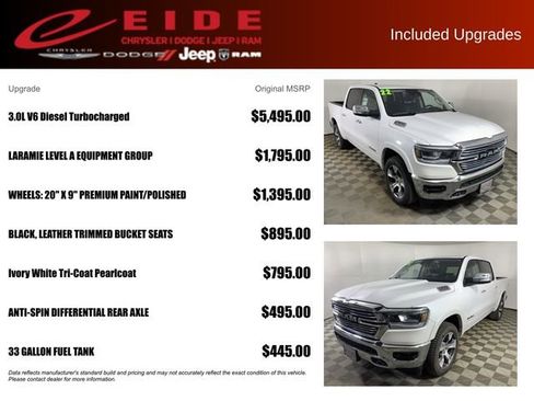 Used 2022 RAM 1500 Laramie AWD/4WD image 12