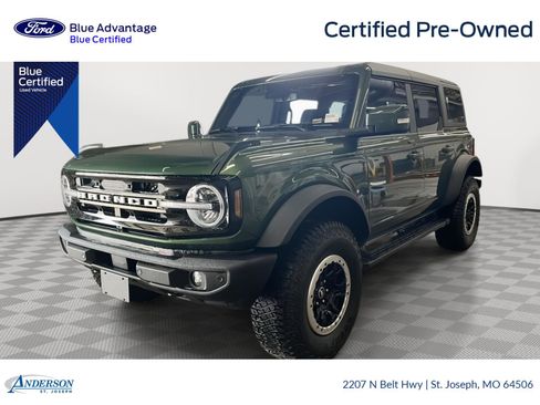 Certified 2022 Ford Bronco Outer Banks w/ Sasquatch Package AWD/4WD image 1