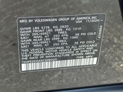 New 2025 Volkswagen Atlas Cross Sport SEL Premium R-Line image 21