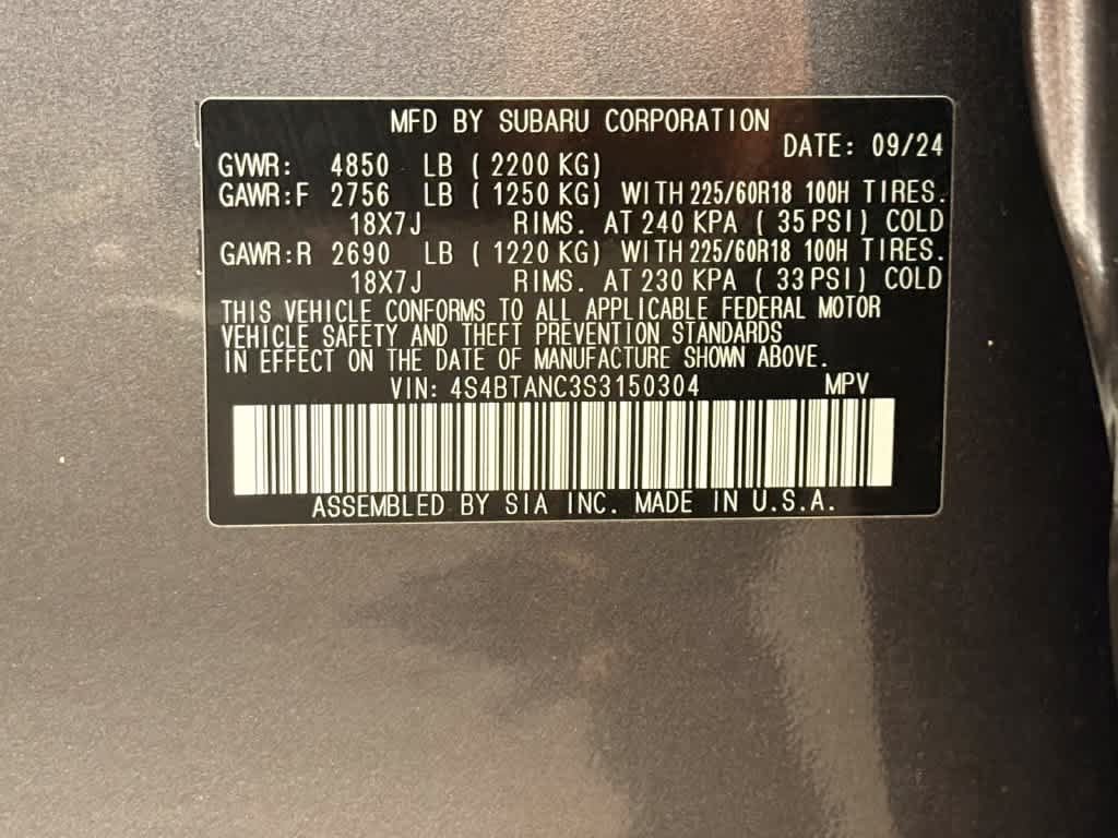 Certified 2025 Subaru Outback Limited AWD/4WD image 22
