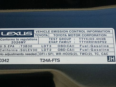 New 2026 Lexus TX 350 AWD image 39