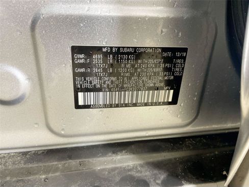 Used 2019 Subaru Outback 2.5i Premium AWD/4WD image 22