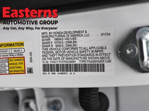 Used 2024 Honda Accord EX image 34