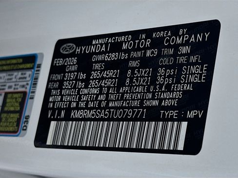 New 2026 Hyundai Palisade Calligraphy image 23