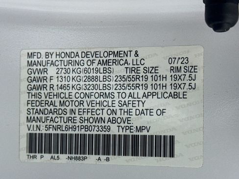 Used 2023 Honda Odyssey Elite image 40