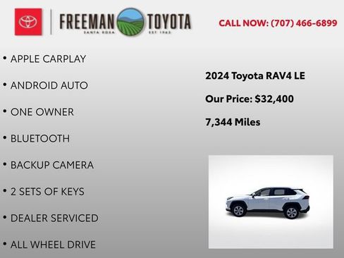 Certified 2024 Toyota RAV4 LE AWD/4WD image 5