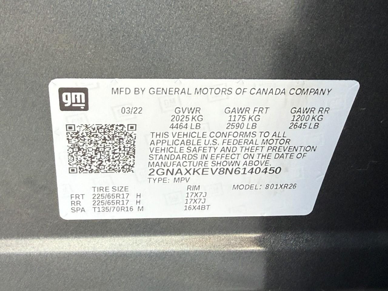 Used 2022 Chevrolet Equinox LT FWD image 25