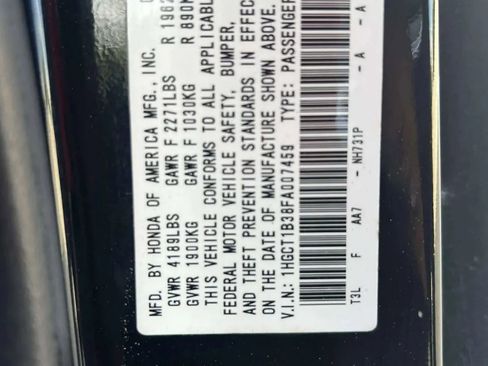 Used 2015 Honda Accord LX-S image 8