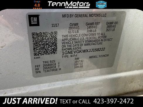 Used 2018 Chevrolet Traverse LT AWD/4WD image 26