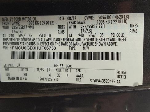 Used 2017 Ford Escape SE FWD image 33