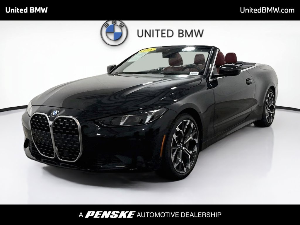 Certified 2025 BMW 430i Convertible RWD image 1