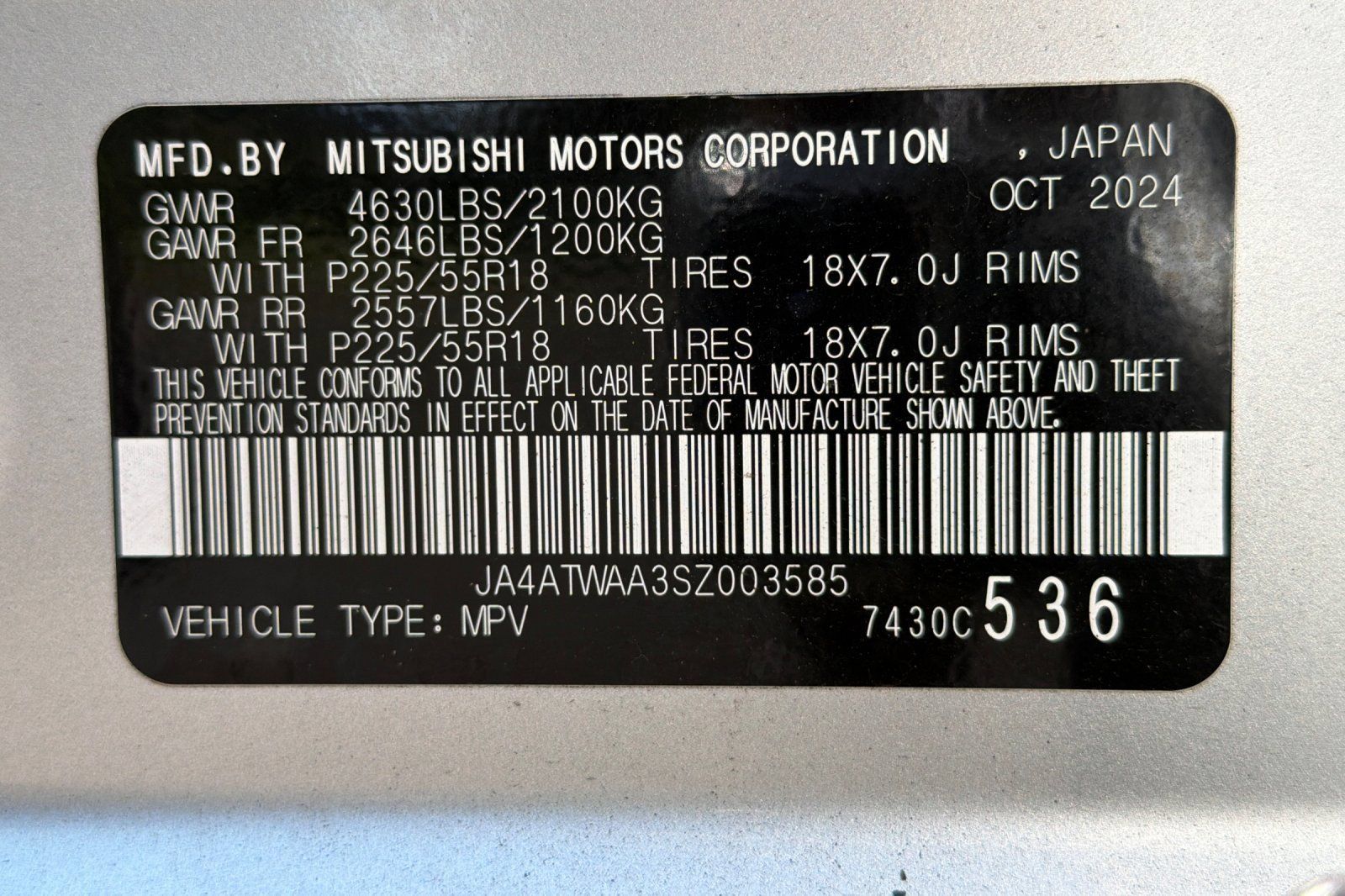 Used 2025 Mitsubishi Eclipse Cross SE AWD/4WD image 30