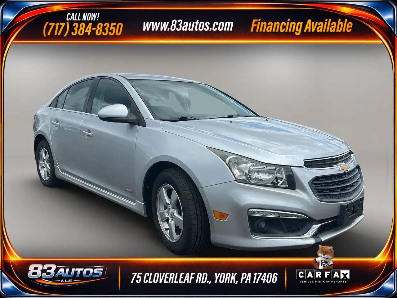 Used 2016 Chevrolet Cruze LT FWD image 1