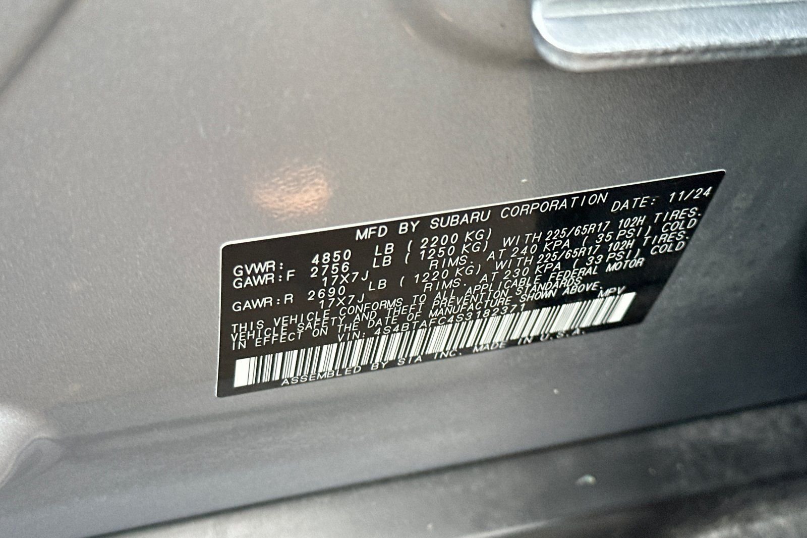 Used 2025 Subaru Outback Premium AWD/4WD image 38