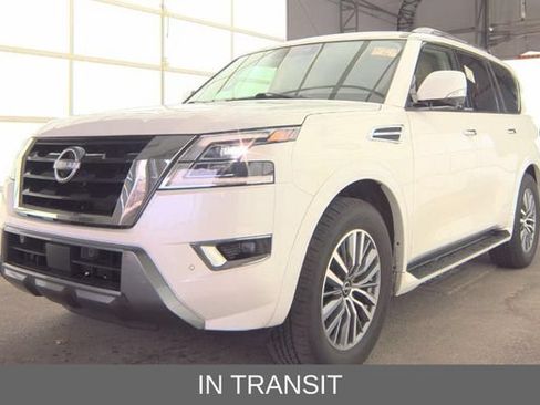 Used 2023 Nissan Armada SL w/ Captain's Chairs Package AWD/4WD image 1