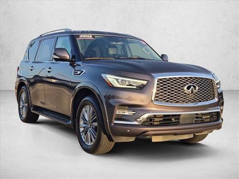 Used 2023 INFINITI QX80 Luxe w/ Cargo Package RWD image 3