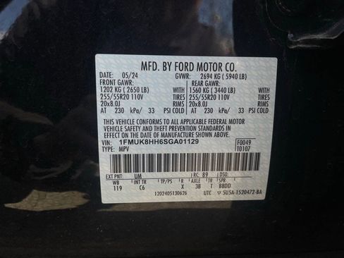 Used 2025 Ford Explorer Platinum AWD/4WD image 20