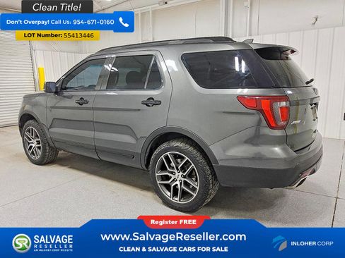 Used 2017 Ford Explorer Sport AWD/4WD image 3