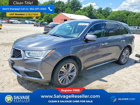 Used 2017 Acura MDX SH-AWD w/ Tech & Entertainment image 1