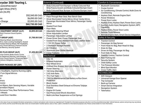 Used 2023 Chrysler 300 Touring L w/ Popular Equipment Group image 10