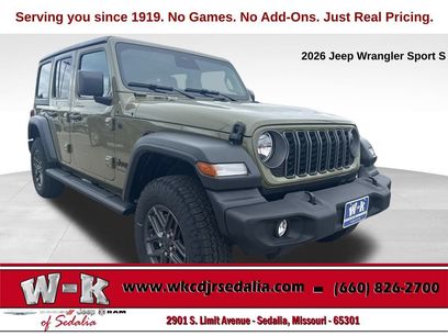 New 2026 Jeep Wrangler Unlimited Sport