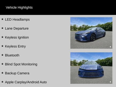 Used 2025 Toyota Camry XSE FWD image 2