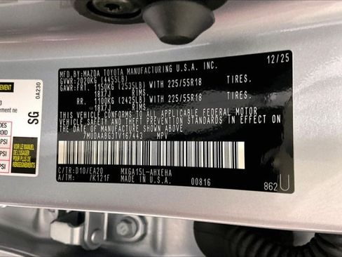 Certified 2026 Toyota Corolla Cross XLE w/ Convenience Package AWD/4WD image 44