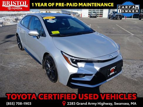 Certified 2023 Toyota Corolla SE w/ SE Premium Package image 1