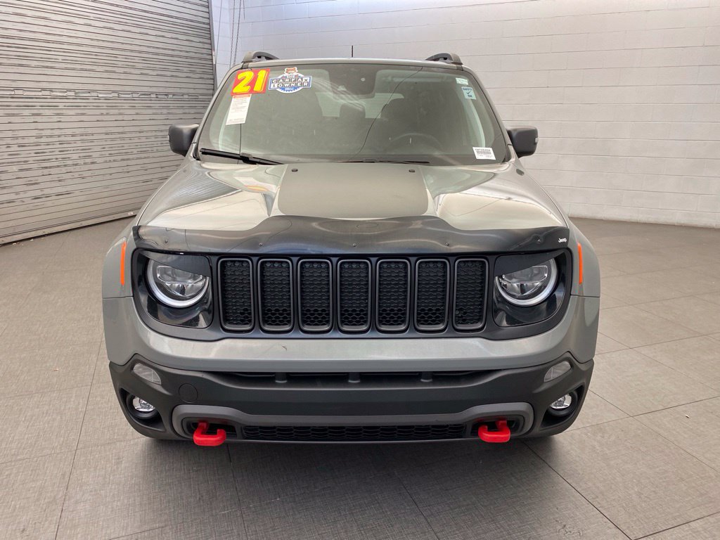 Certified 2021 Jeep Renegade Trailhawk w/ Sun & Sound Group AWD/4WD image 3