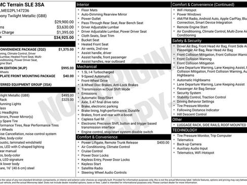 Used 2023 GMC Terrain SLE w/ Driver Convenience Package FWD image 4