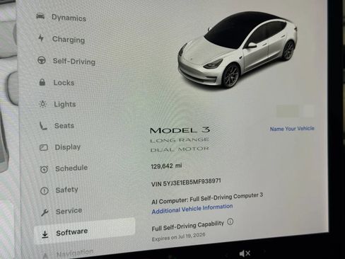 Used 2021 Tesla Model 3 Long Range AWD/4WD image 17