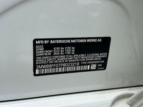 Certified 2023 BMW 330i xDrive Sedan w/ Premium Package AWD/4WD image 30