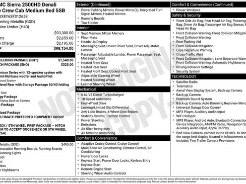 Certified 2025 GMC Sierra 2500 Denali Ultimate w/ Max Trailering Package AWD/4WD image 1