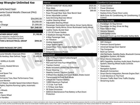 Used 2022 Jeep Wrangler Unlimited Sahara w/ Cold Weather Group AWD/4WD image 41